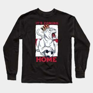 Football Is Coming Home // It's Coming Home // Come On England Long Sleeve T-Shirt